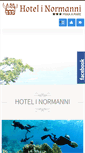 Mobile Screenshot of hotelinormanni.it